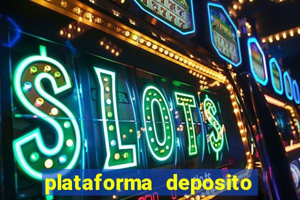 plataforma deposito 1 real fortune tiger